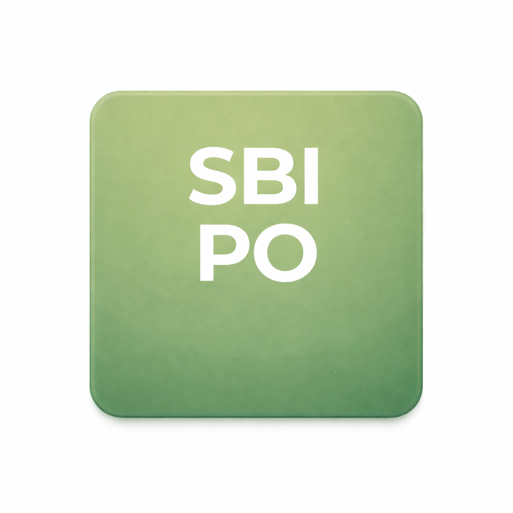 sbi po