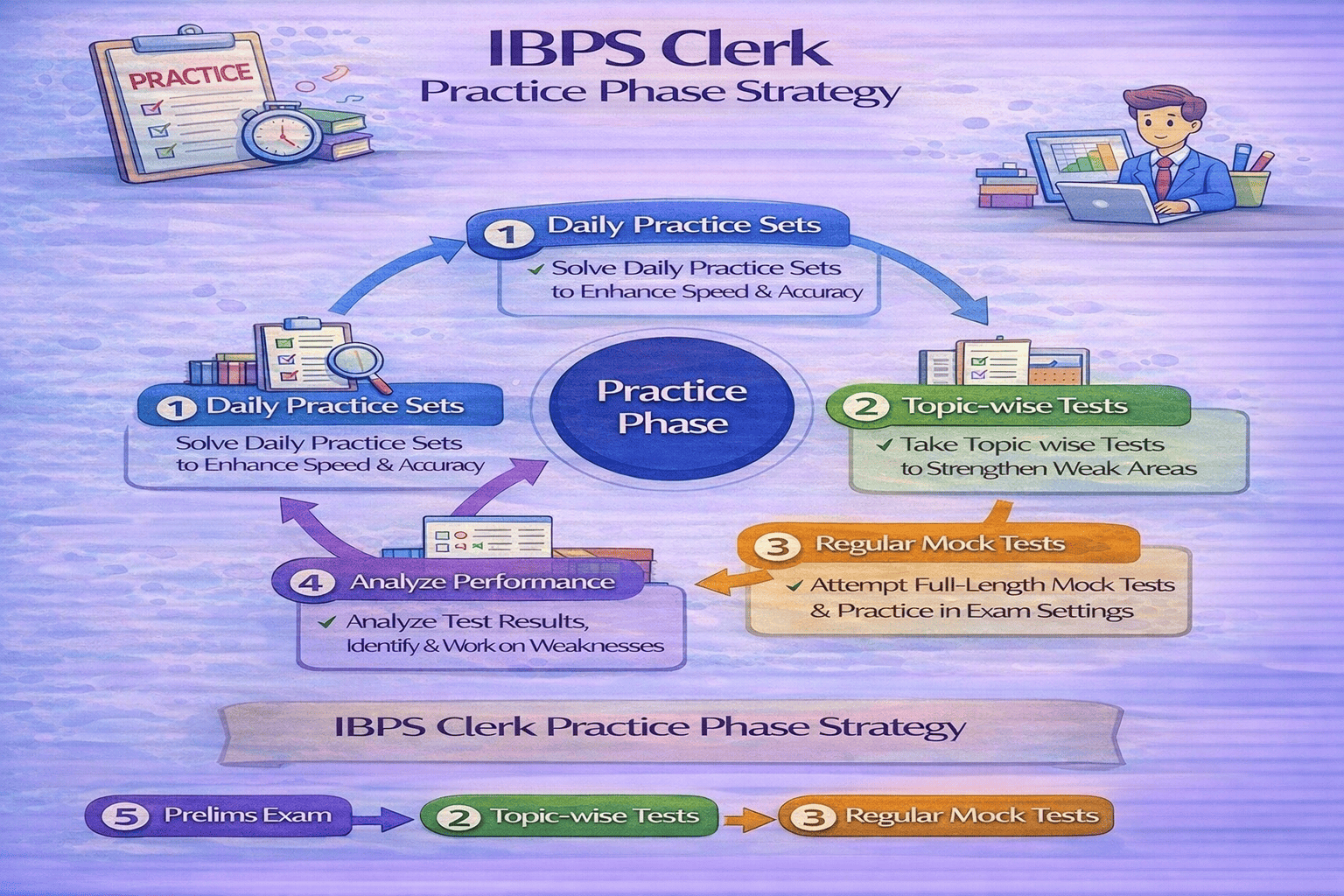 Practice phase strategy